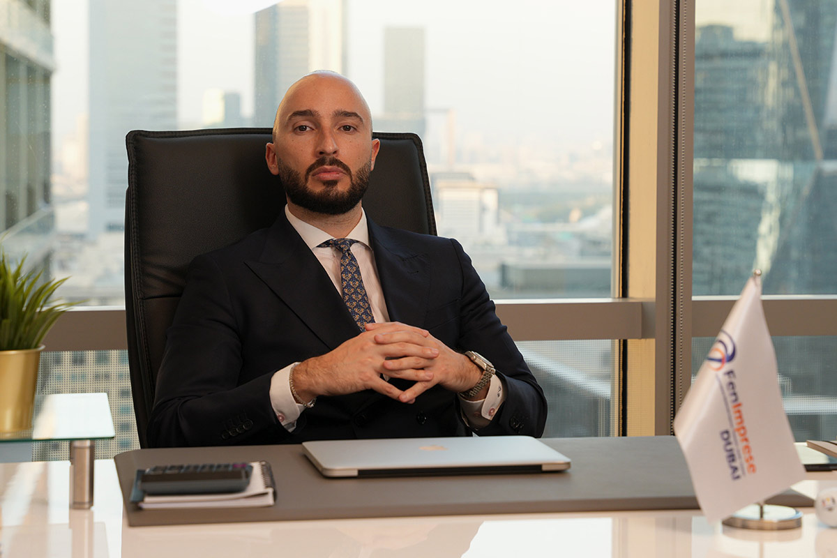 Daniele Pescara, l'imprenditore Presidente di FenImprese Dubai