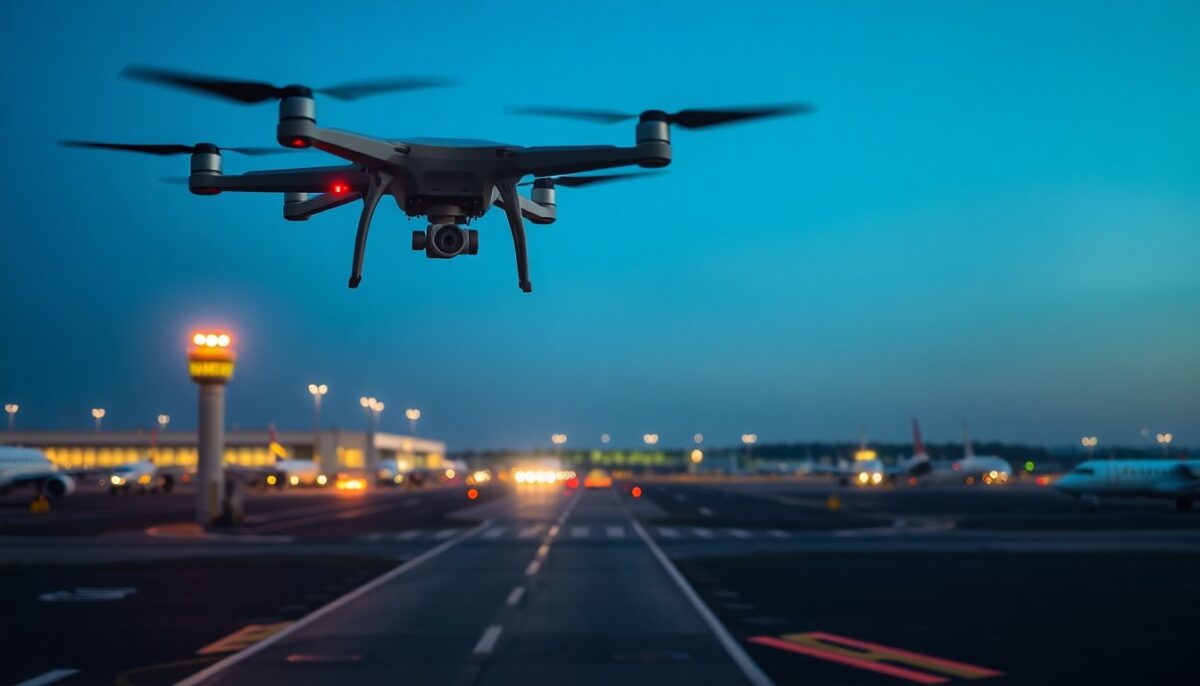 Droni e traffico aereo in Belgio: incidenti recenti e impatti sulla sicurezza