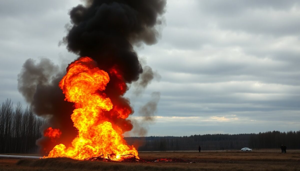 Esplosione di un gasdotto in Siberia: incidente devastante vicino a Omsk