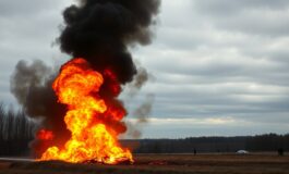 esplosione di un gasdotto in siberia incidente devastante vicino a omsk 1763460559 265x160