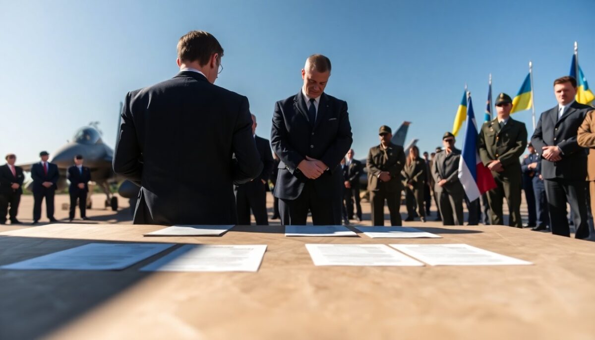 Francia e Ucraina: Accordo Decennale per l'Acquisto dei Caccia Rafale