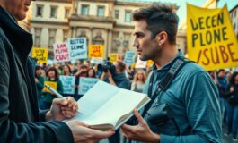 giornalisti in sciopero le rivendicazioni per un nuovo contratto di lavoro 1764312104 265x160