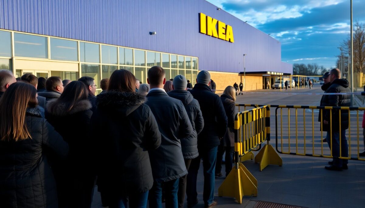 Giovane ucraino arrestato per incendio doloso in un negozio IKEA a Vilnius