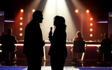 i coach sorprendono leo gassman e claudia gerini non vengono riconosciuti durante le blind auditions 1763169362 364x230
