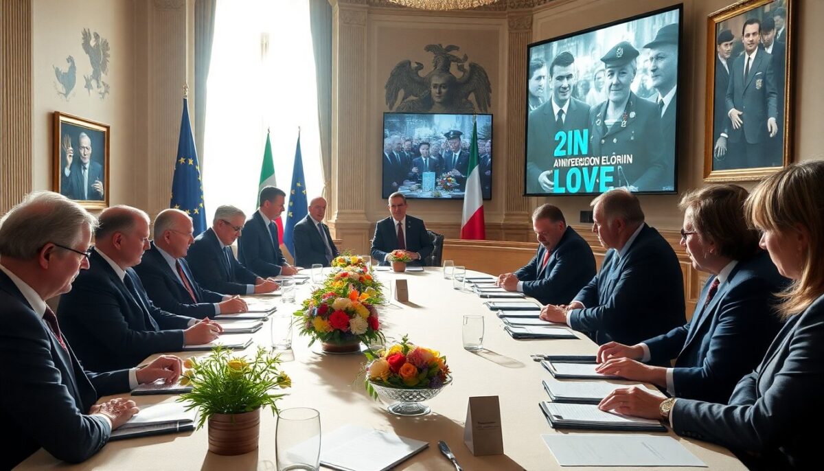 Il presidente Mattarella alla celebrazione del 25° anniversario della Convenzione di Palermo a Vienna