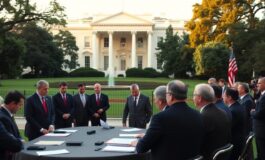 il presidente siriano al sharaa in visita negli stati uniti nuove alleanze contro lisil 1762660265 265x160