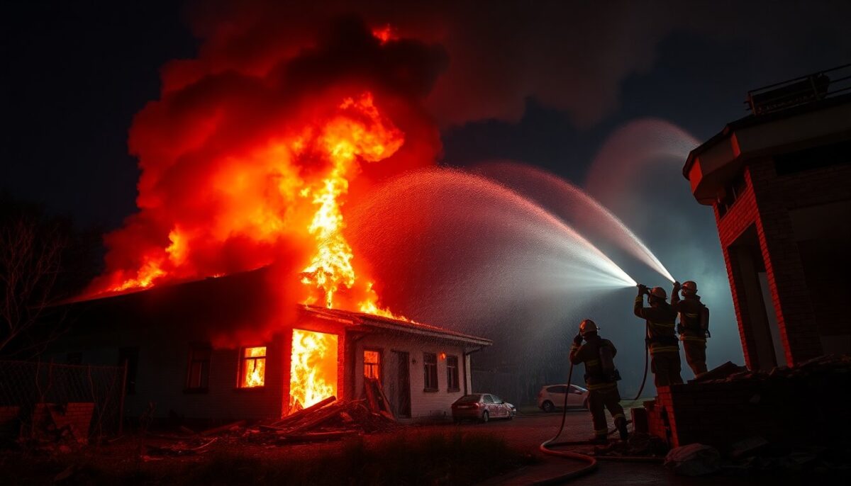 Incendio in un immobile dismesso a Roma: ferito gravemente un uomo