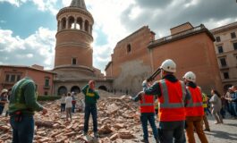 incidente alla torre dei conti di roma lavori di restauro sotto shock 1762188258 265x160