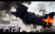 incidente mortale al dubai airshow a fuoco il jet indiano hal tejas 1763730126