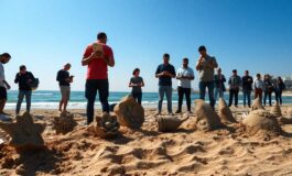 la resilienza degli artisti di gaza larte della sabbia come espressione di speranza 1763900558 265x160