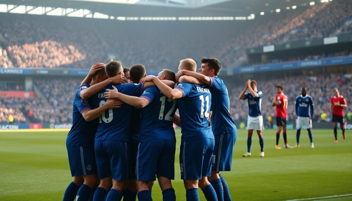 L'Everton trionfa a Old Trafford nonostante l'espulsione di Gueye