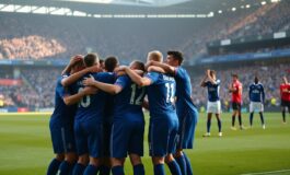 leverton trionfa a old trafford nonostante lespulsione di gueye 1764025725 265x160