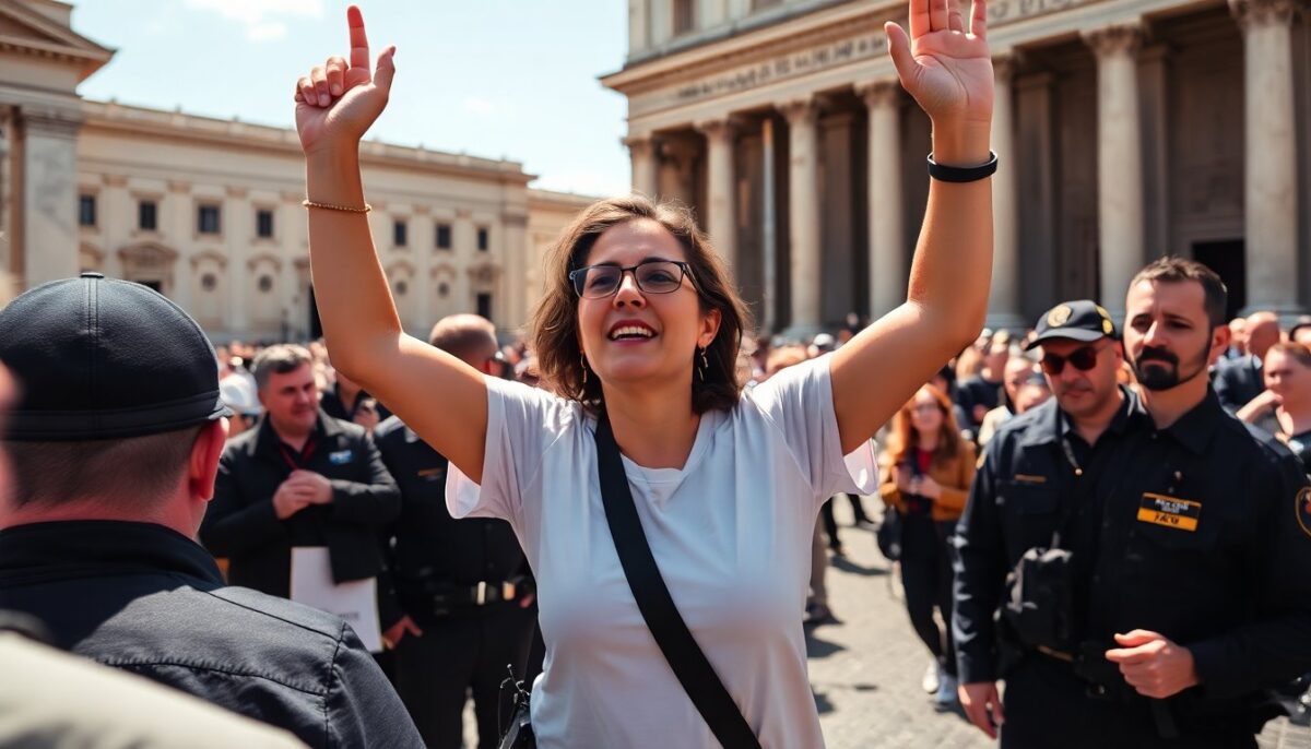 Loredana Cannata Arrestata in Vaticano per la Sua Battaglia Contro la Corrida