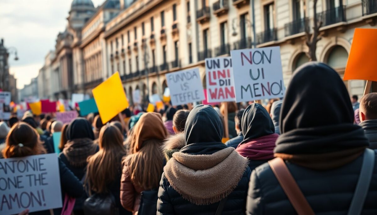 Manifestazione di Non una di meno a Milano: Uniti contro la Violenza di Genere