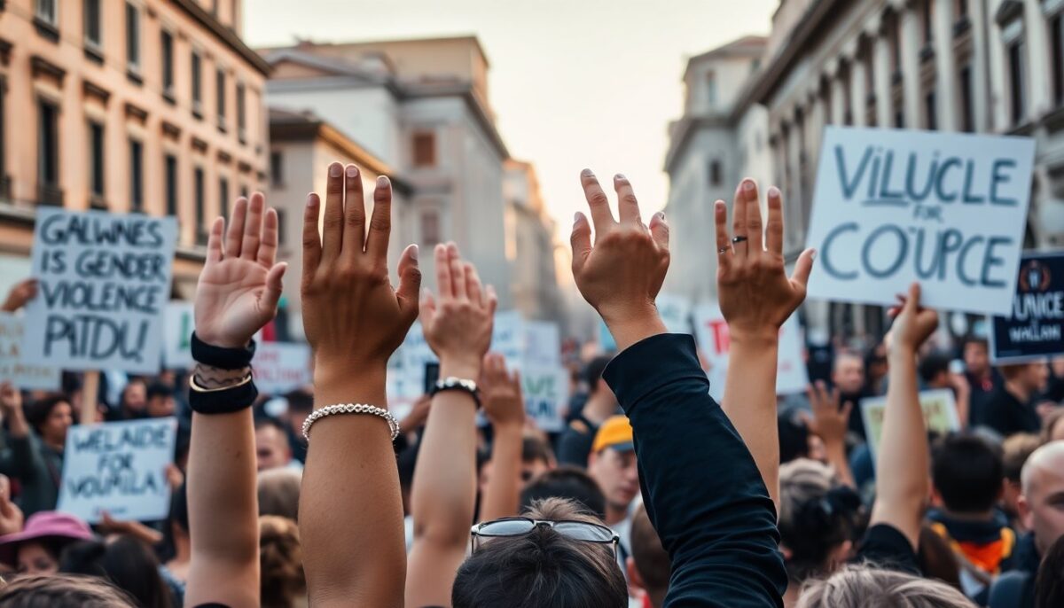 Manifestazioni e Iniziative per Combattere la Violenza sulle Donne in Italia