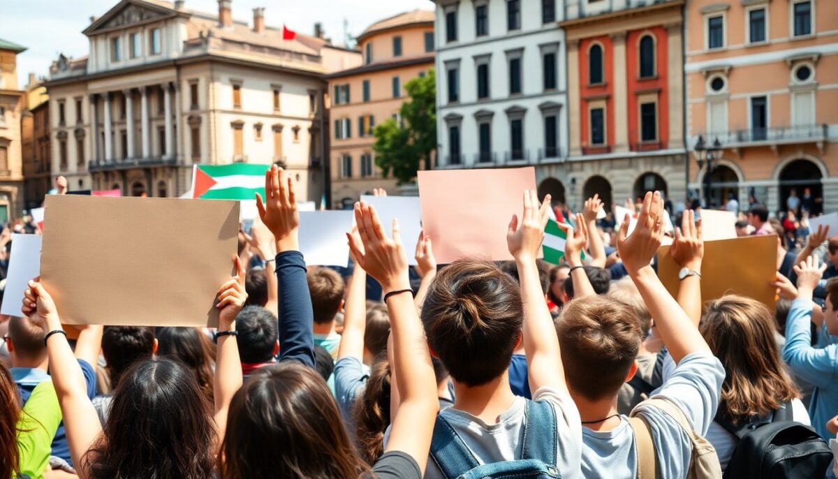Mobilitazioni studentesche in Italia per la Palestina e il degrado delle scuole
