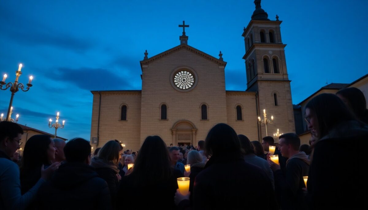 Muggia in lutto per Giovanni: una fiaccolata emozionante e commovente