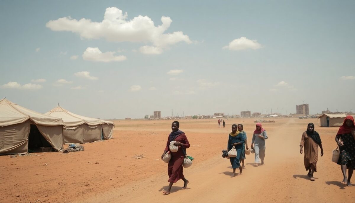 Sudan: la situazione critica degli sfollati e la necessità di aiuti
