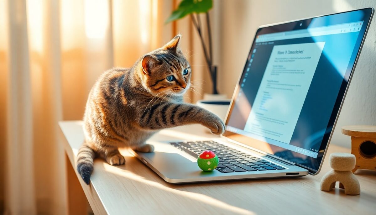 Tecnologia Pawsense: Proteggi il tuo computer dai gatti in modo efficace