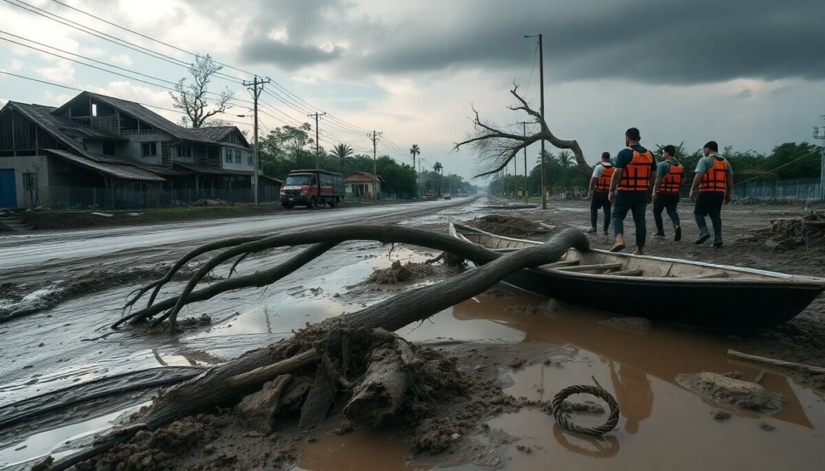 Tifone nelle Filippine: inondazioni e frane causano devastazione nel paese