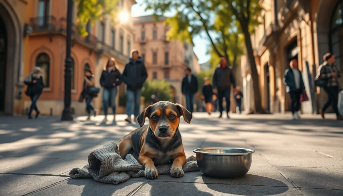 Trento: Nuovo Divieto per i Cani in Accattonaggio
