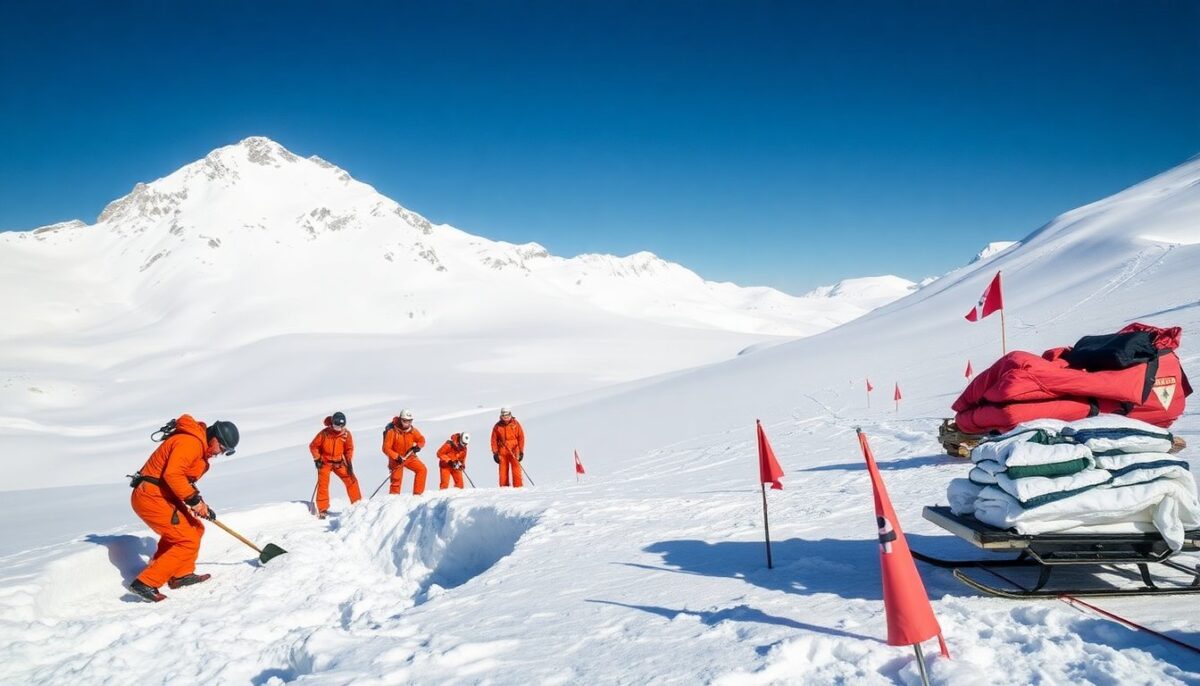 Valanga in Tirolo: Intervento di Soccorso per Sciatori Intrappolati