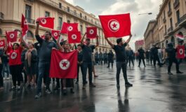 arresto di ayachi hammami in tunisia lopposizione si ribella 1764708784 265x160