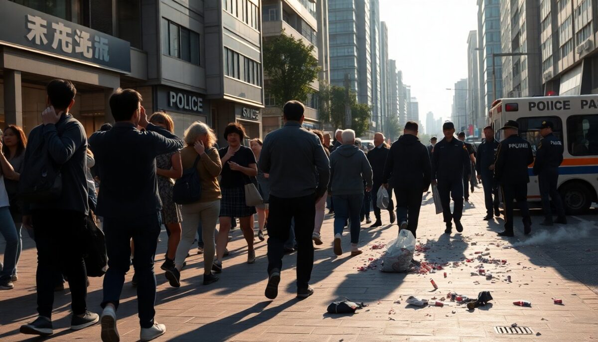 Attacco con coltello a Taipei: tre vittime, il sospetto si getta nel vuoto