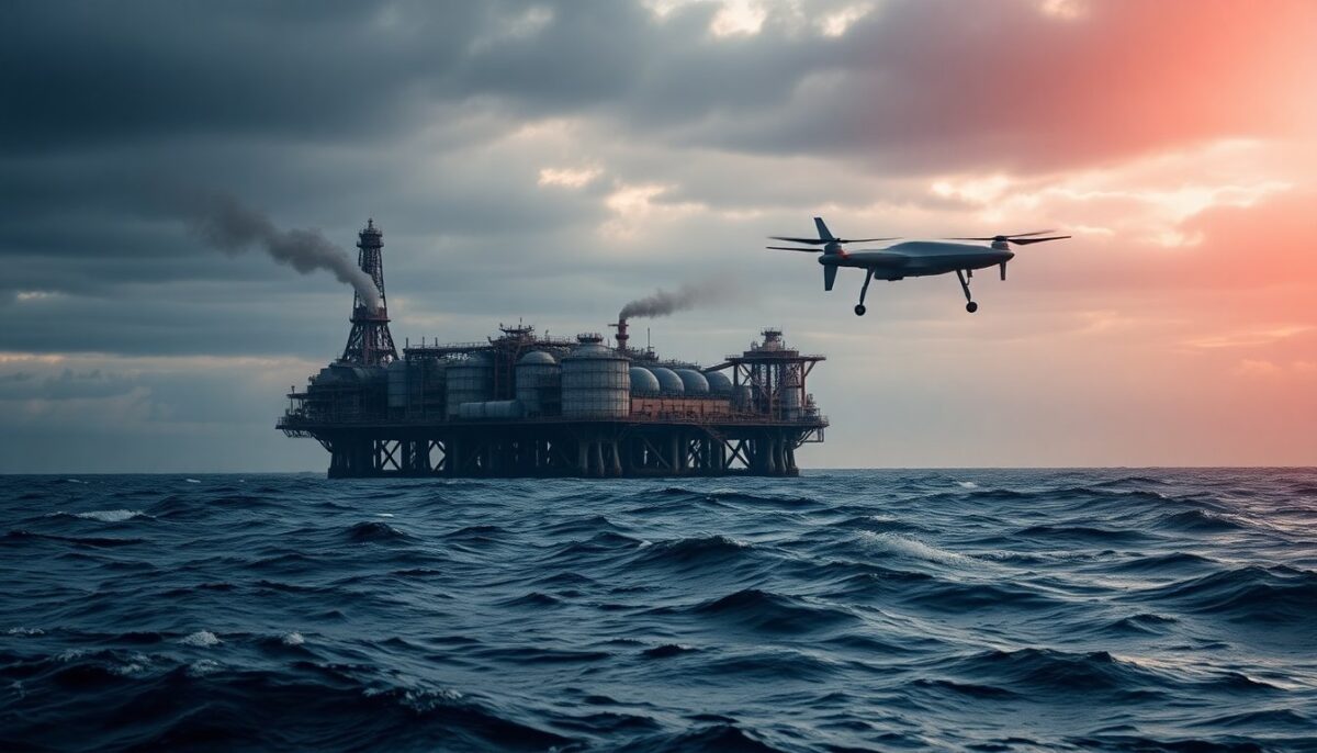Attacco di un drone ucraino alla piattaforma Filanovsky: interrotta la produzione di petrolio