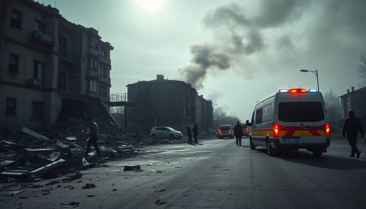 Attacco missilistico russo a Dnipro: quattro morti e numerosi feriti