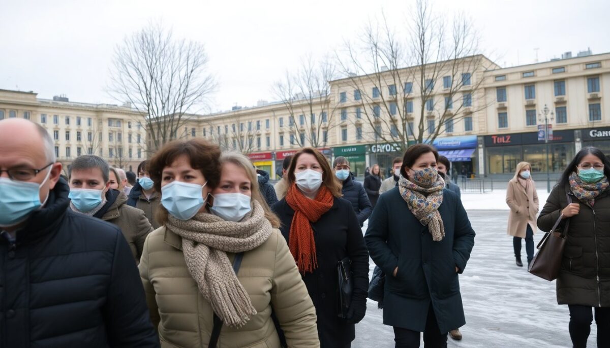 Blagoveshchensk: Obbligo di Mascherina per Due Settimane per Combattere la Diffusione del Virus