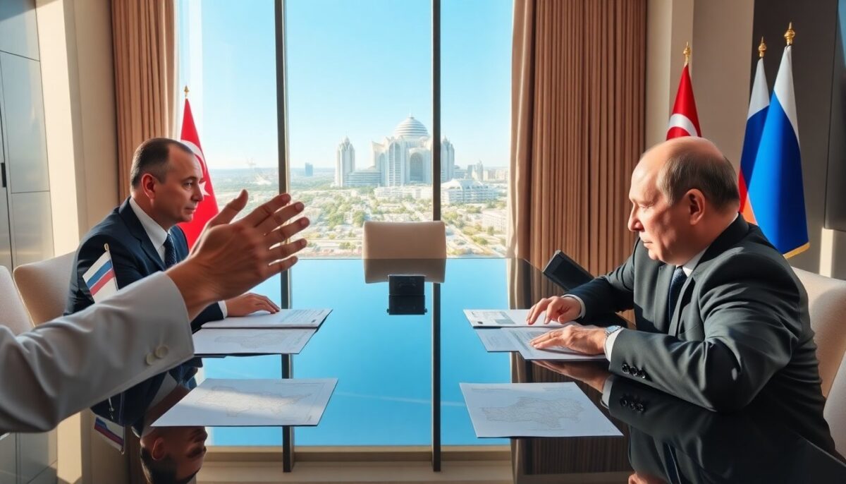Cessate il fuoco parziale: Incontro tra Erdoğan e Putin in Turkmenistan