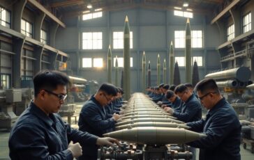 espansione della produzione missilistica in corea del nord kim jong un lancia nuovi programmi 1766808768 364x230