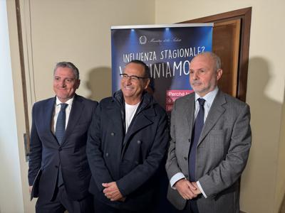 Influenza, al via spot Tv con Carlo Conti: "Io vaccinato, spero lo facciano in tanti"