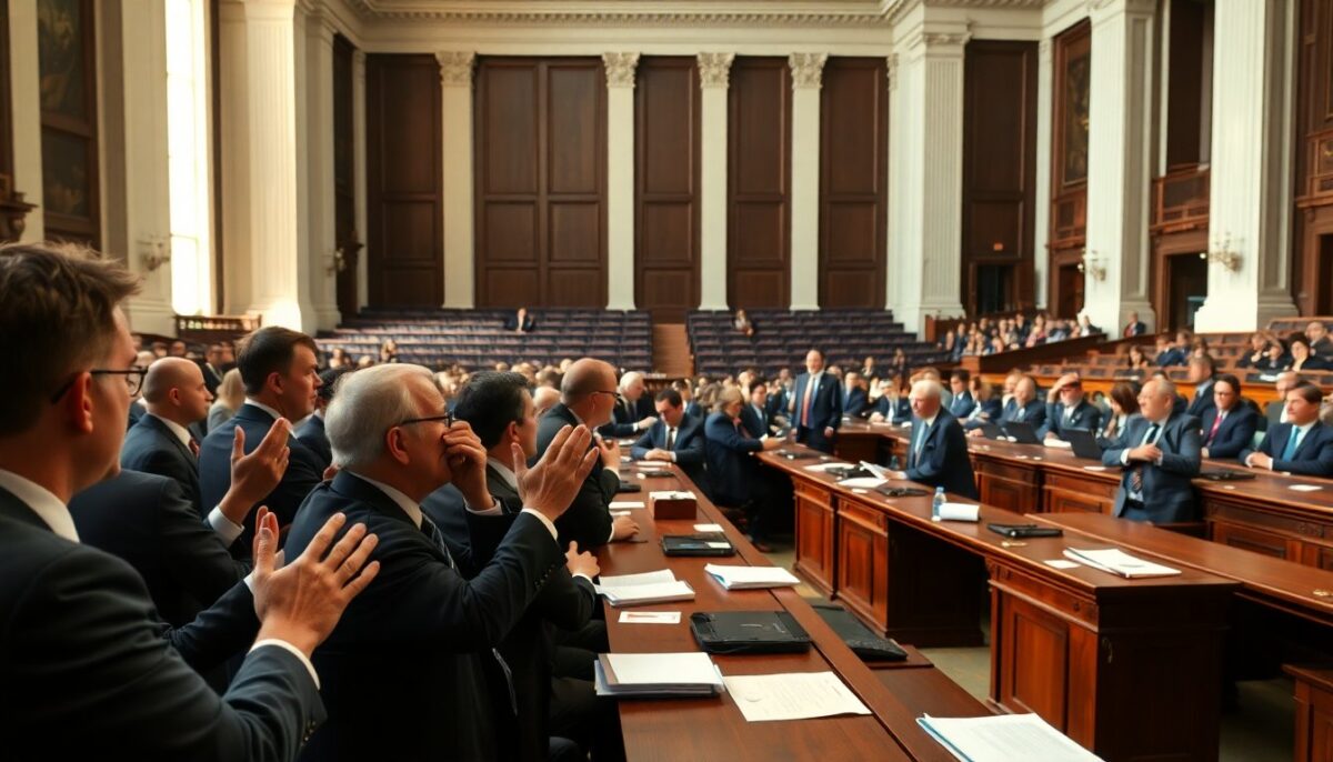 Fiducia del governo sulla legge di bilancio: tensioni e polemiche in Parlamento