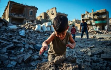 gaza bambini costretti a lavorare per sopravvivere tra demolizioni e crisi umanitaria 1764661069 364x230