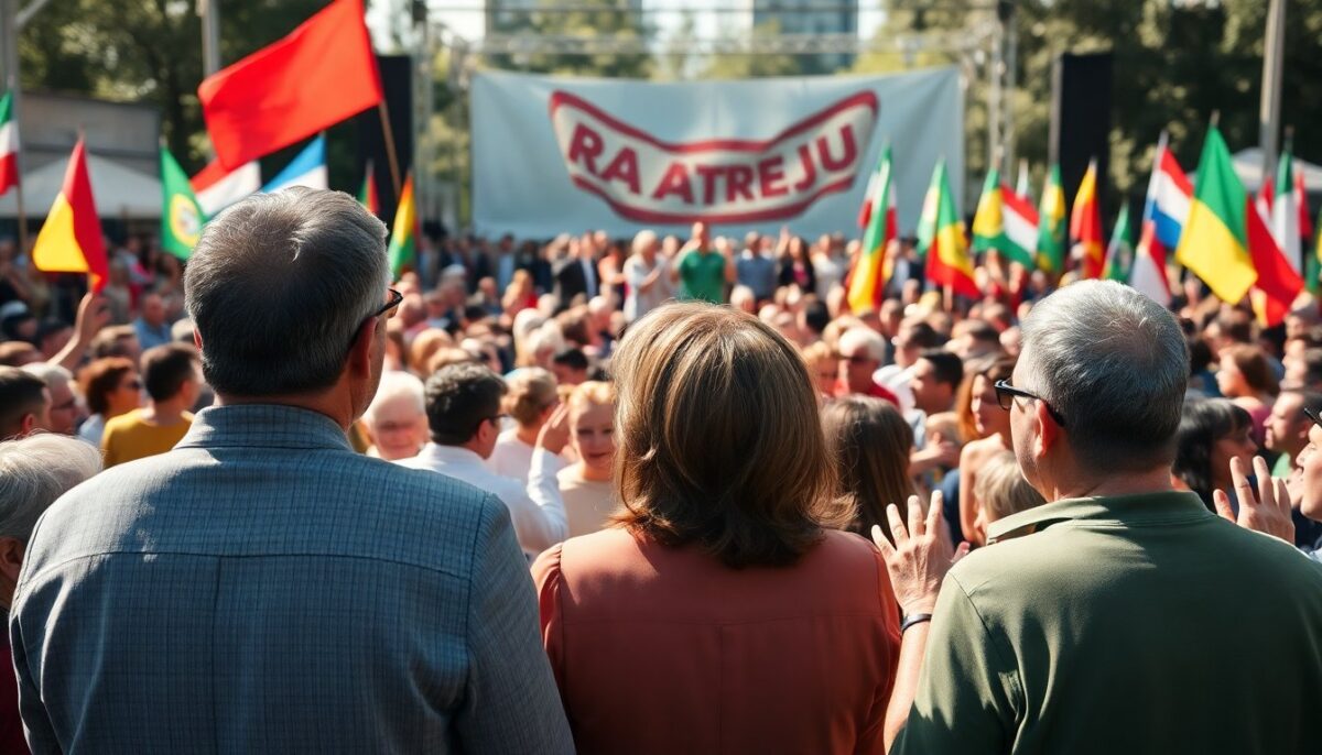 Giorgia Meloni celebra i suoi alleati durante la manifestazione di Atreju