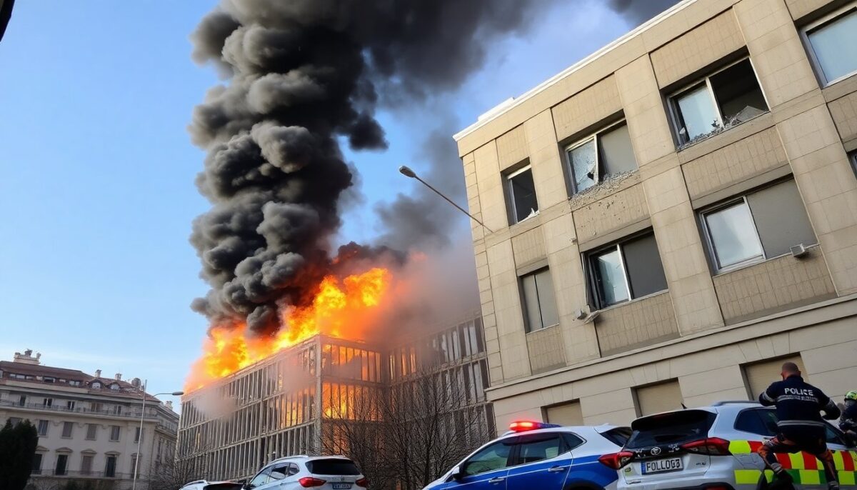Incendio al Palazzo Enel di Roma: Ultime Notizie e Dettagli Aggiornati