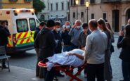 incidente a bagnara calabra giovane ferito al viso da proiettile 1765011645