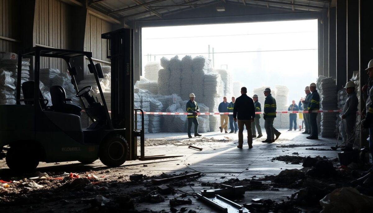 Incidente Fatale in un Magazzino di Stoccaggio a Giugliano in Campania: Ultime Notizie e Dettagli
