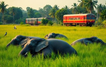 incidente ferroviario in assam otto elefanti morti a causa di una collisione con un treno 1766232998 364x230