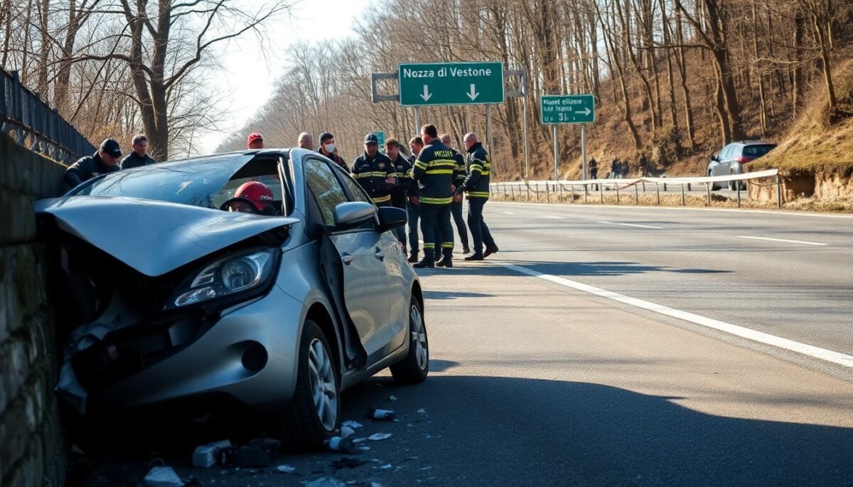 Incidente stradale grave in provincia di Brescia: una giovane di 29 anni coinvolta