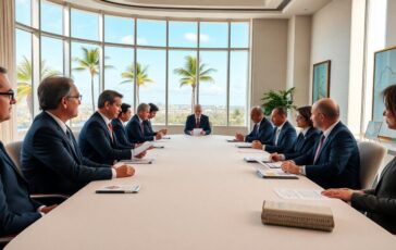 incontro a miami per il cessate il fuoco a gaza con ufficiali di qatar egitto e turchia 1766136685 364x230