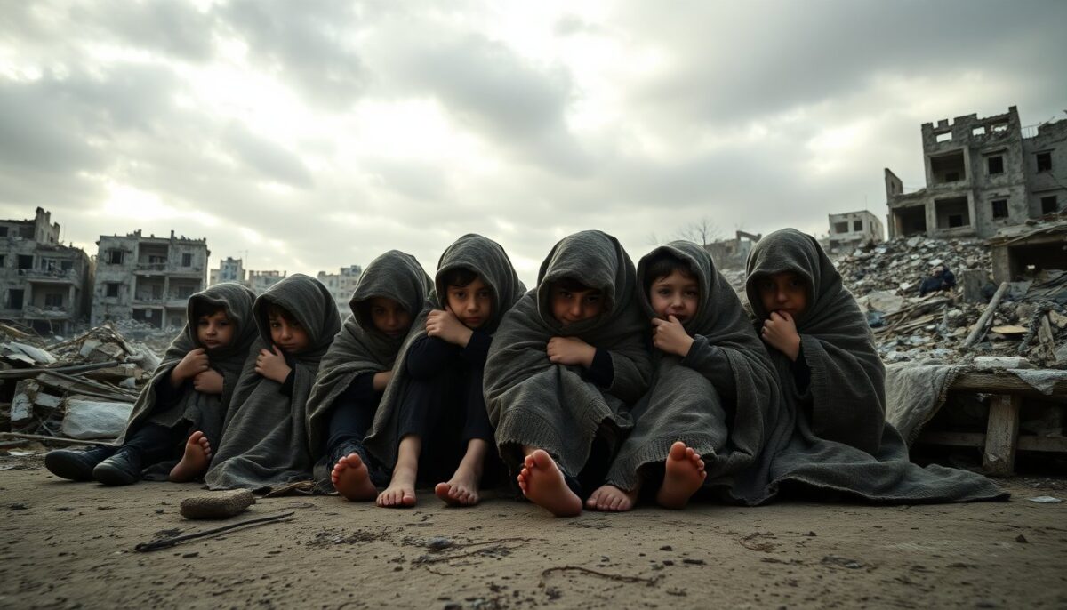 Inverno a Gaza: il dramma dei bambini e l'emergenza aiuti umanitari