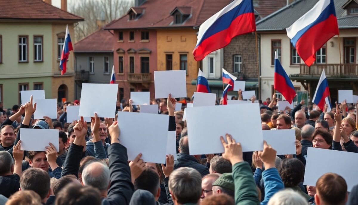 Kursk: Protesta degli sfollati per la cessazione dei pagamenti di sostegno finanziario