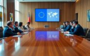 macron sottolinea limportanza dellunita tra europa e stati uniti per il futuro dellucraina 1764933275