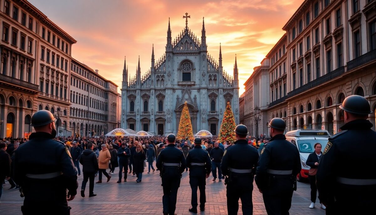 Milano: Sicurezza Potenziata per il Capodanno in Piazza Duomo