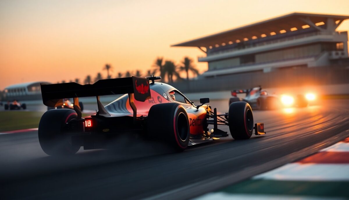 Oscar Piastri sfida Max Verstappen e Lando Norris nel Gran Premio di Abu Dhabi