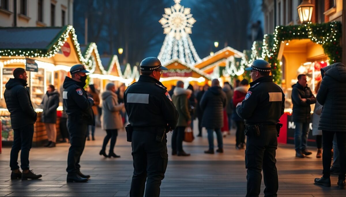 Rafforzamento della sicurezza per concerti e mercati natalizi in Italia