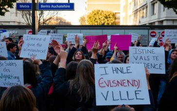 roma manifestazione contro la violenza sessuale alla fermata jonio 1765392304 364x230